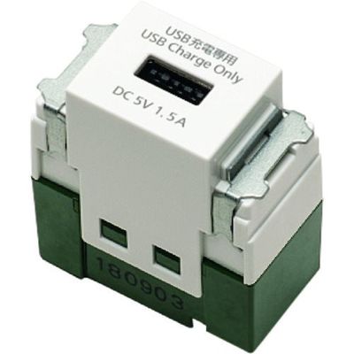 SUGATSUNE (210041195)DM1ーWN1481SW/埋込充電用USBコンセント※在庫限り DM1-WN1481SW 1個（直送品）