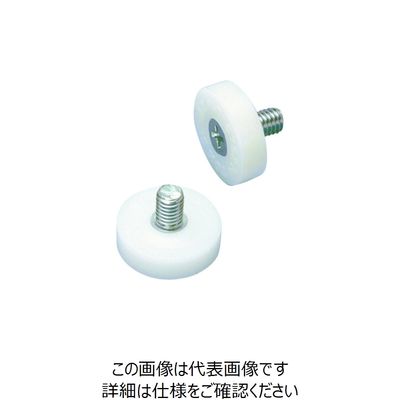 スガツネ工業 (210140226)DLー22ーB1.6/プラスチックローラー DL-22-B1.6 1個 225-6404（直送品）