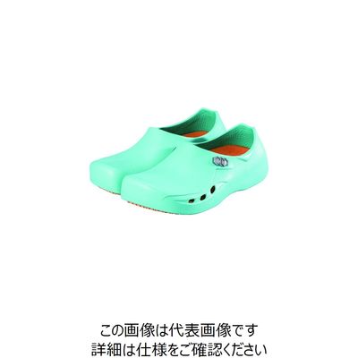 イーアクセス スティコ 透湿防滑シューズ STICO 23CM グリーン NEC-03H-GR-23 1足 225-0124（直送品）