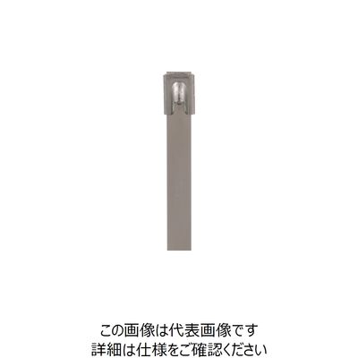 ストロングホールド ステンレススチールバンド SUS316L 長さ201mm 幅7.9mm 50本入り IMLT51HーL6L（直送品）