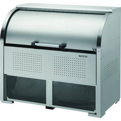 ダイケン ステンレスゴミ収集庫クリーンストッカー シースルータイプ 間口1300 奥行750 CKS-1307-A 1台 226-1908（直送品）