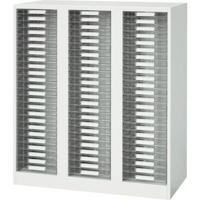 ダイシン工業 DAISHIN 壁面収納庫 A4レターケース型 下置き専用D400 ホワイト V940-11PSA 1台 856-9735（直送品）