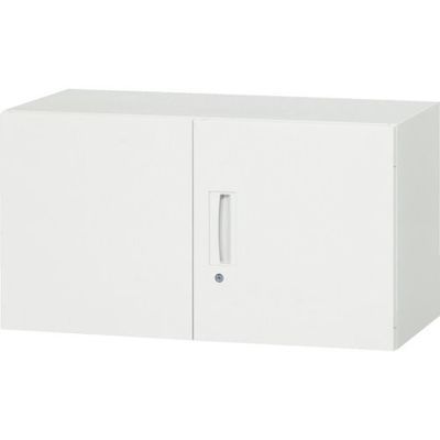 ダイシン工業 DAISHIN 壁面収納庫 両開き型 上置き専用D400 ホワイト V940-05H 1台 856-9700（直送品）