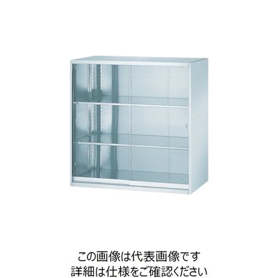 ダイシン工業 ダイシン ステンレス収納庫 H900ガラス SSー09G 1台 126-1009（直送品）