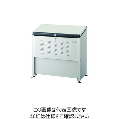 ダイケン スチールゴミ収集庫クリーンストッカー 間口1000 奥行520 CKE-1005M 1台 226-2214（直送品）