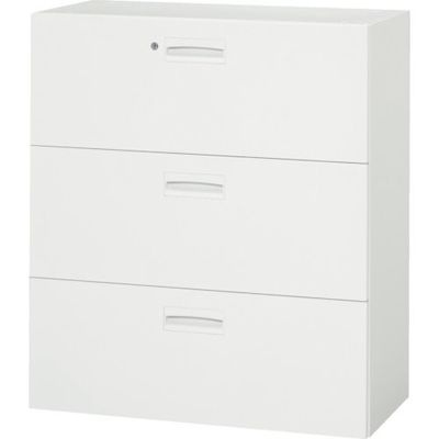 ダイシン工業 DAISHIN 壁面収納庫 3段引出型 下置き専用D500 ホワイト V950-311D 1台 856-9884（直送品）