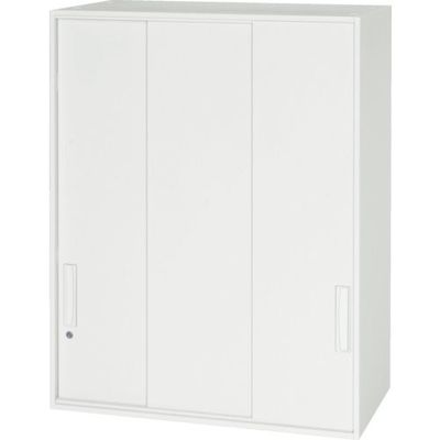 ダイシン工業 DAISHIN 壁面収納庫 3枚引戸型 上置き専用W800 ホワイト V845-10TS 1台 856-9646（直送品）