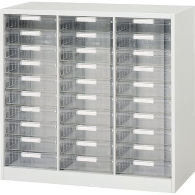 ダイシン工業 DAISHIN 壁面収納庫 B4レターケース型 下置き専用D400 ホワイト V940-09PDB 1台 856-9710（直送品）