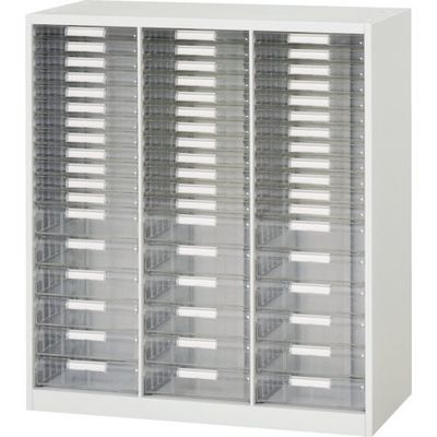 ダイシン工業 DAISHIN 壁面収納庫 B4レターケースコンビ型 下置き専用D450 ホワイト V945-11PSDB 1台（直送品）