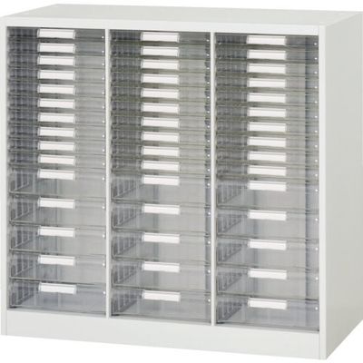 ダイシン工業 DAISHIN 壁面収納庫 B4レターケース型コンビ 下置き専用D400 ホワイト V940-09PSDB 1台（直送品）