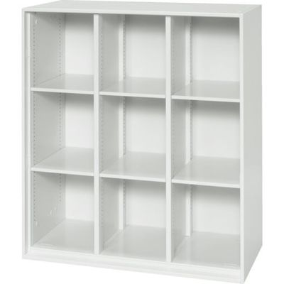 ダイシン工業 DAISHIN 壁面収納庫 メールボックス型 上下兼用D450 ホワイト V945-10MB 1台 856-9795（直送品）