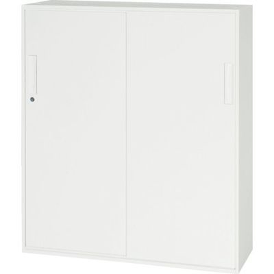 ダイシン工業 DAISHIN 壁面収納庫 引戸型 下置き専用D310 ホワイト V930-11S 1台 856-9688（直送品）