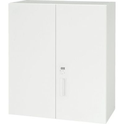 ダイシン工業 DAISHIN 壁面収納庫 ダイヤル錠付両開き型 上置き専用D400 ホワイト V940-10HD 1台 856-9717（直送品）