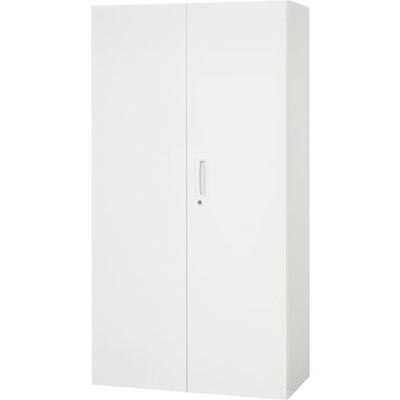 ダイシン工業 DAISHIN 壁面収納庫 両開き型 下置き専用D400 ホワイト V940-18H 1台 856-9748（直送品）