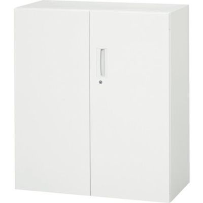 ダイシン工業 DAISHIN 壁面収納庫 両開き型 下置き専用D400 ホワイト V940-11H 1台 856-9729（直送品）