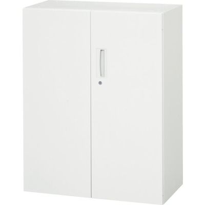 ダイシン工業 DAISHIN 壁面収納庫 両開き型 下置き専用W800 ホワイト V840-11H 1台 856-9610（直送品）