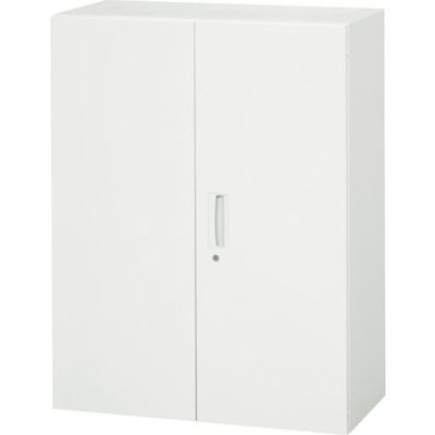 ダイシン工業 DAISHIN 壁面収納庫 両開き型 上下兼用D400 ホワイト V940-12H 1台 856-9743（直送品）