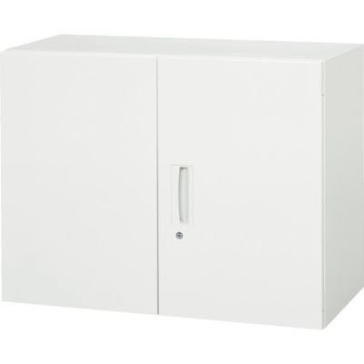 ダイシン工業 DAISHIN 壁面収納庫 両開き型 上下兼用D400 ホワイト V940-07H 1台 856-9703（直送品）