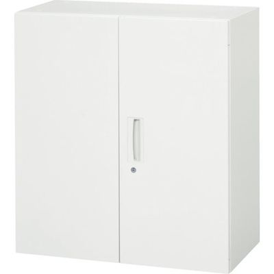 ダイシン工業 DAISHIN 壁面収納庫 両開き型 上下兼用W800 ホワイト V845-09H 1台 856-9636（直送品）