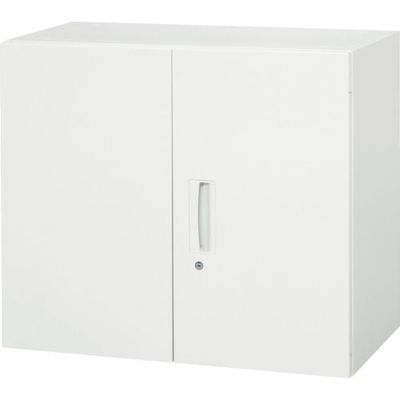 ダイシン工業 DAISHIN 壁面収納庫 両開き型 上下兼用W800 ホワイト V845-07H 1台 856-9632（直送品）