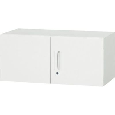 ダイシン工業 DAISHIN 壁面収納庫 両開き型 上置き専用D500 ホワイト V950-04H 1台 856-9870（直送品）