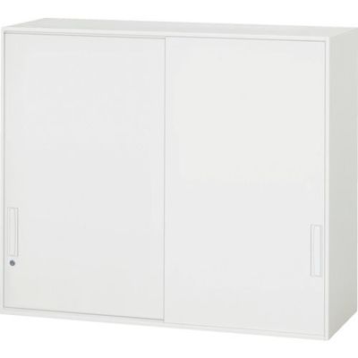 ダイシン工業 DAISHIN 壁面収納庫引戸型 上置き専用W1200 ホワイト V1245-10S 1台 856-9553（直送品）