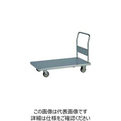 テックサス ステンレス台車 1200X600 SUSφ125ウレタン車 NW-1260D 1台 159-1111（直送品）