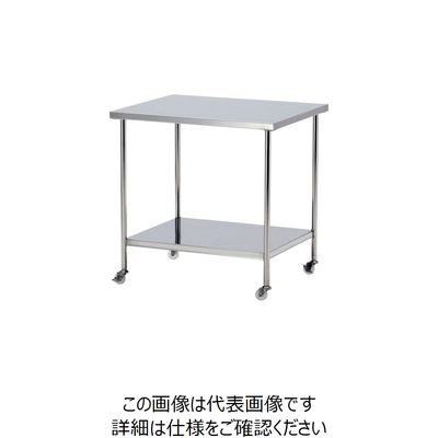 テックサス テーブルワゴン 900x600 下部板棚 LT-T9060D 1台 252-2739（直送品）