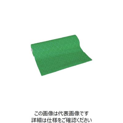トーワ D&Nマット ミディアム 900mm×6m ライトグリーン DNM-9058 1巻 721-7978（直送品）