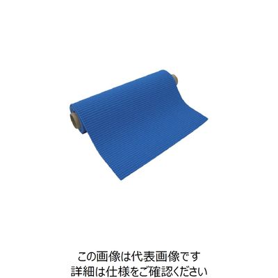 トーワ ダイヤマットAM 1000mm×10m ブルー DMAM-1008 1巻 721-7277（直送品）