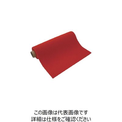 トーワ ダイヤマットAM 1000mm×10m レッド DMAM-1003 1巻 721-7234（直送品）