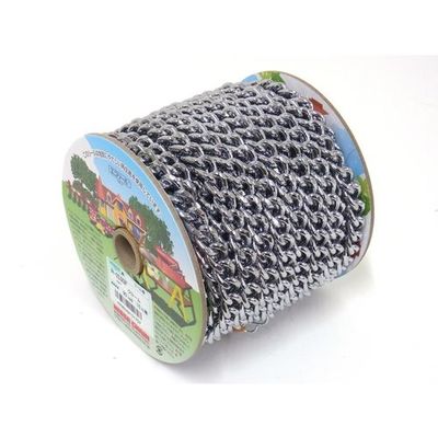 ニッサチェイン クローム鉄Fマンテル 15m巻 R-IS30F-CR 1巻(15m) 127-2451（直送品）