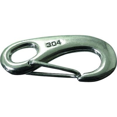 ニッサチェイン ステンスプリングスナップ 50mm (10個入) SSS50 1箱(10個) 126-4677（直送品）