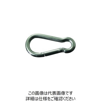 ニッサチェイン ステンスプリングフック 4mm (10個入) SAH40 1箱(10個) 126-7782（直送品）