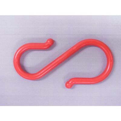 ニッサチェイン Sフック 115mm 赤 (50個入) PSH-115-R 1箱(50個) 127-2444（直送品）