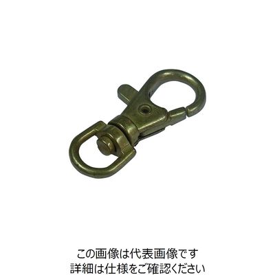 ニッサチェイン アンティークゴールド アクセサリースナップ IISー7X 1個 NO.1017 1セット(10個:1個×10パック)（直送品）