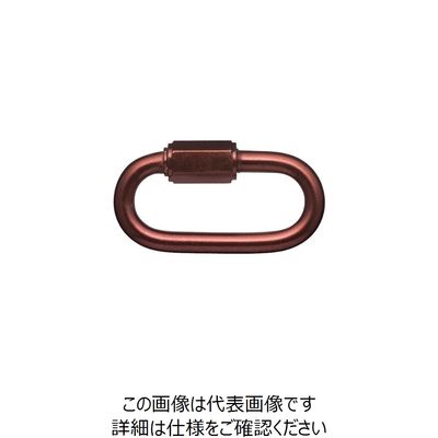 ニッサチェイン カラースクリュージョイント 茶 (10個入) ISJ30E-BR 1箱(10個) 126-4568（直送品）