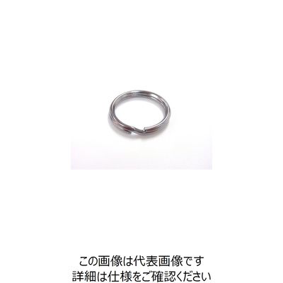 ニッサチェイン 代用クロームキーリング 22mm(1個入) P-322 1セット(5個:1個×5パック) 128-0359（直送品）