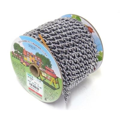 ニッサチェイン クローム鉄Sマンテル 15m巻 R-IS30-CR 1巻(15m) 127-7178（直送品）