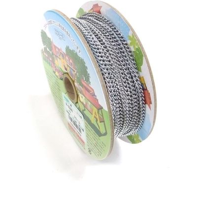 ニッサチェイン 代用クローム鉄Sマンテル 30m巻 R-IS9N-CR 1巻(30m) 127-7128（直送品）