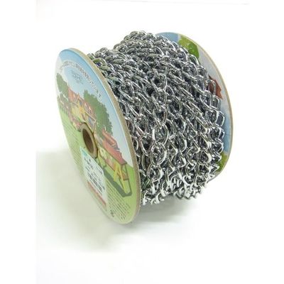 ニッサチェイン 代用クローム鉄マンテル 15m巻 R-IM120-CR 1巻(15m) 128-0378（直送品）