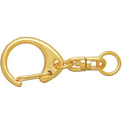 ニッサチェイン ゴールドキーホルダー#9 P-726 1セット(5個:1個×5パック) 127-2396（直送品）