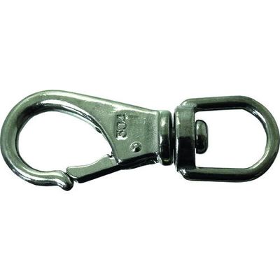 ニッサチェイン ステンWレバースナップ 100mm (10個入) SLS1100 1箱(10個) 126-3097（直送品）