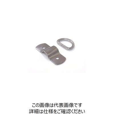 ニッサチェイン ステンレスDリング&カン座 20mm(2個入) P-10240 1セット(10個:2個×5パック) 127-0833（直送品）