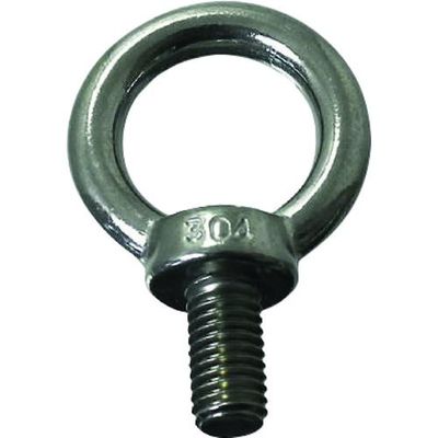 ニッサチェイン ステンアイボルト 6mm (10個入) SEB60 1箱(10個) 126-6184（直送品）