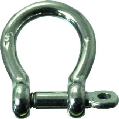 ニッサチェイン ステンアンカーシャックル 5mm (10個入) SYJ1050 1箱(10個) 126-4661（直送品）