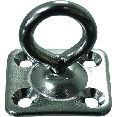 ニッサチェイン ステン回転アイプレート 8mm (10個入) SPF4080K 1箱(10個) 126-4611（直送品）