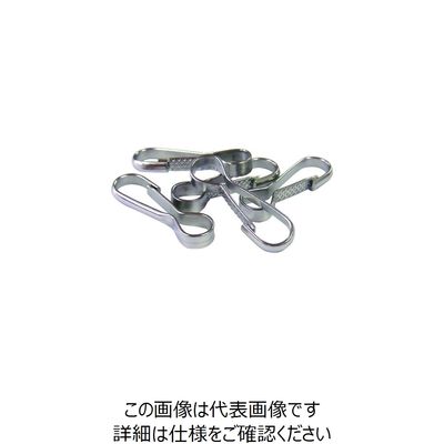 ニッサチェイン ステンレス甲丸スナップ (500個入) SKS-105 1箱(500個) 126-4695（直送品）