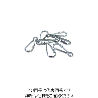 ニッサチェイン ステンレス甲丸スナップ (500個入) SKS-108 1箱(500個) 126-6231（直送品）