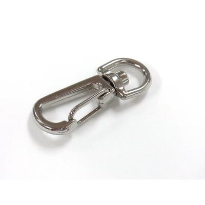 ニッサチェイン ニッケルスプリングスナップ (50個入) ISS-6 1箱(50個) 126-4491（直送品）